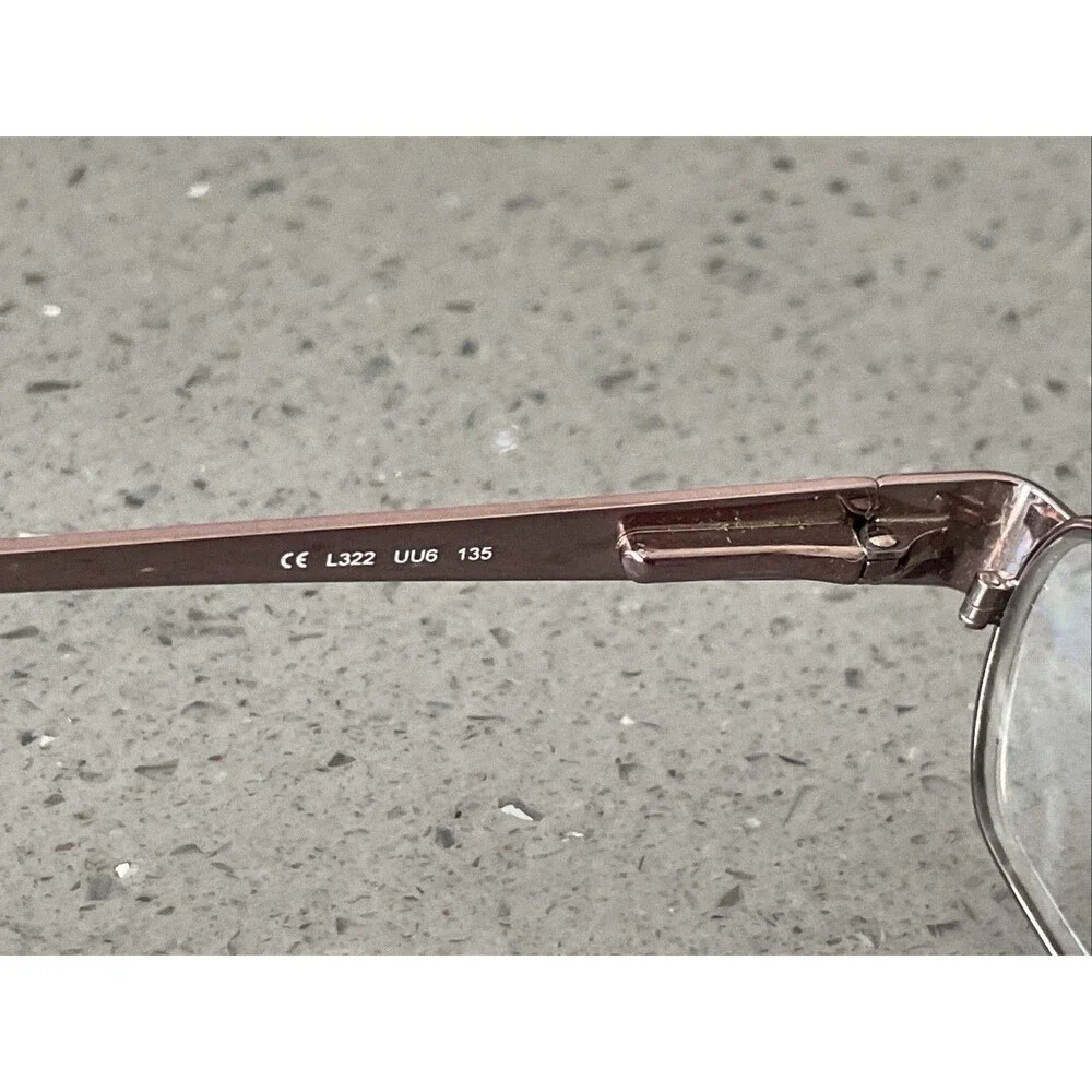 LIZ Claiborne L322 UU6 EYEGLASSES FRAMES ONLY 52-18-135 full rim purple red